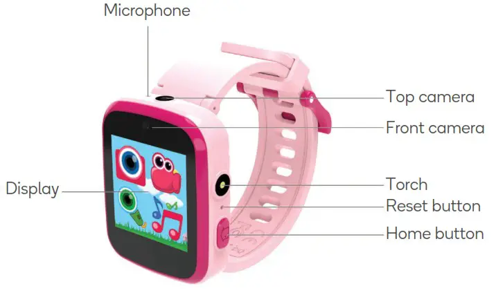 kogan KASMRWTCBLB Kids Smartwatch - OVERVIEW 1