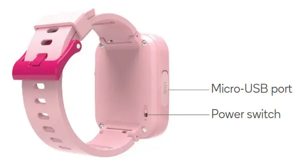 kogan KASMRWTCBLB Kids Smartwatch - OVERVIEW 2