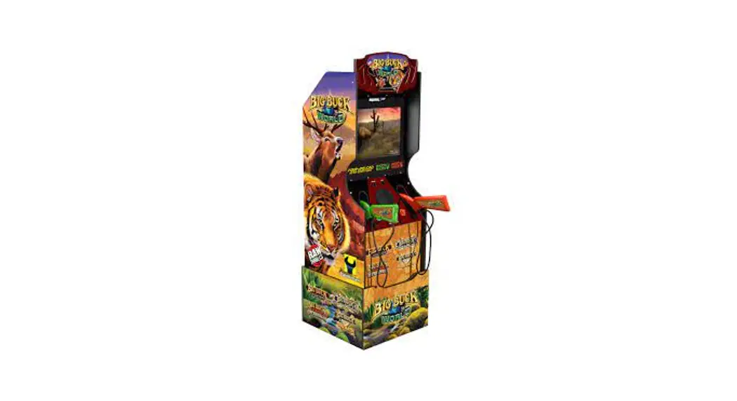 Big Buck World Arcade 1up Cabinet User Manual