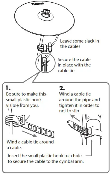 Roland TD 17KVX2 V Drums Series Drumkit - Component names 5