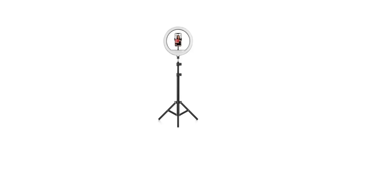 Supersonic Sc-2410sr Pro Live Stream 14 Inch Floor Standing Selfie Ring Light Owner's Manual Supersonic Sc-2410sr Pro Live Stream 14 Inch Floor Standing Selfie Ring Light Owner's Manual