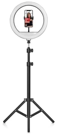 SUPERSONIC-SC-2410SR-Pro-Live-Stream-14-Inch-Floor-Standing-Selfie-Ring-Light-PRODUCT