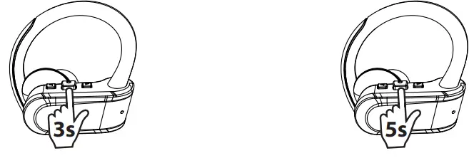 anko 43007639 True Wireless Earbud -Powering on4