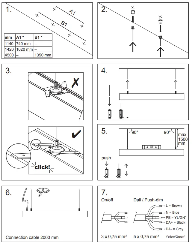 AIRAM Vario P Low-Light Aluminum Profile Lamp - fig 2