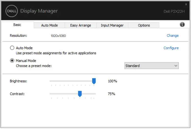 DELL P2222H Display Manager Monitor-FIG5
