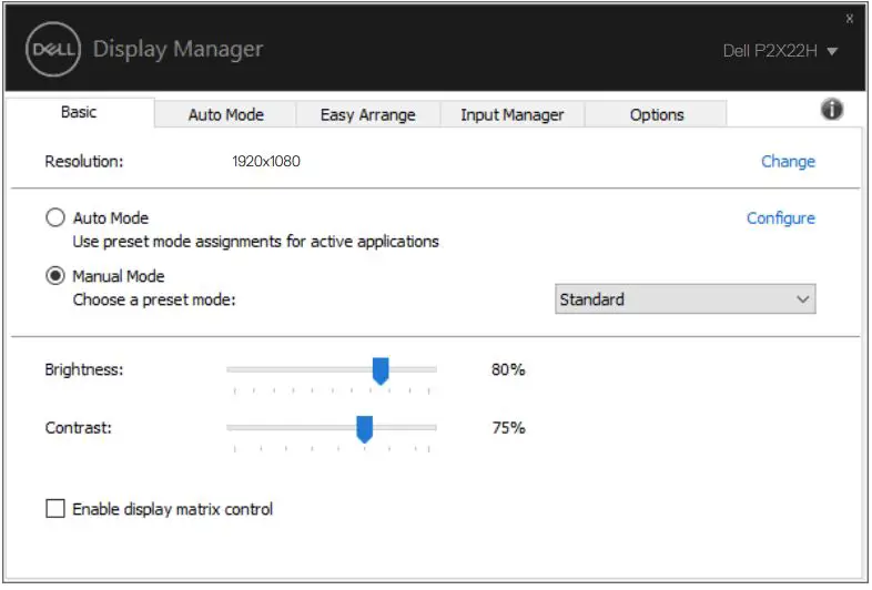 DELL P2222H Display Manager Monitor-FIG6