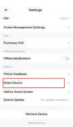 winees WP27 - Remove Shared Device 1