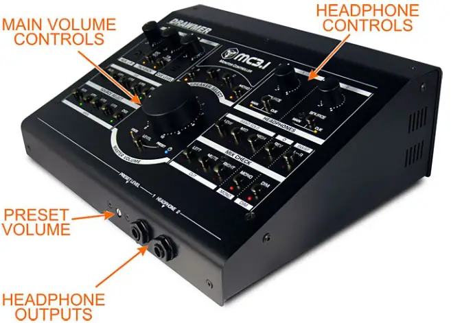DRAWMER MC3.1 Active Monitor Controller - 9