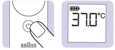 BRAUN IRT 6030 ThermoScan Infrared Ear Thermometer-Memory mode