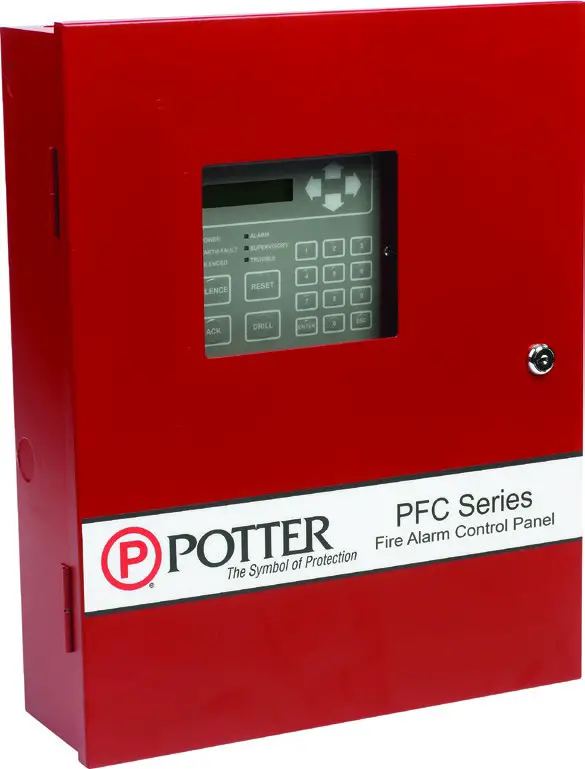 POTTER PFC 6006 Conventional Fire Panel - cover