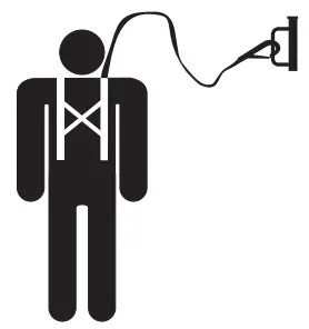 Genie 1256377 Traveling Fall Arrest Anchor System - Maximum capacity