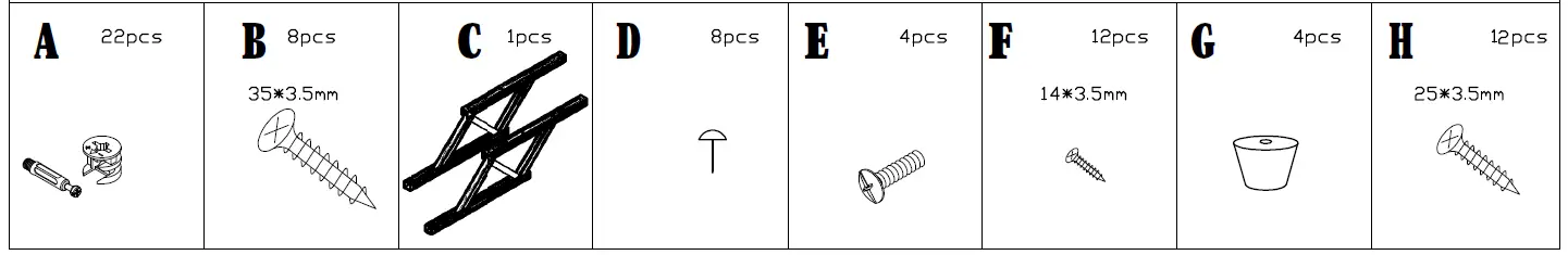 JAXPETY HG61K0425 Top Pop-Up Coffee Table W-Shelf Storage 2