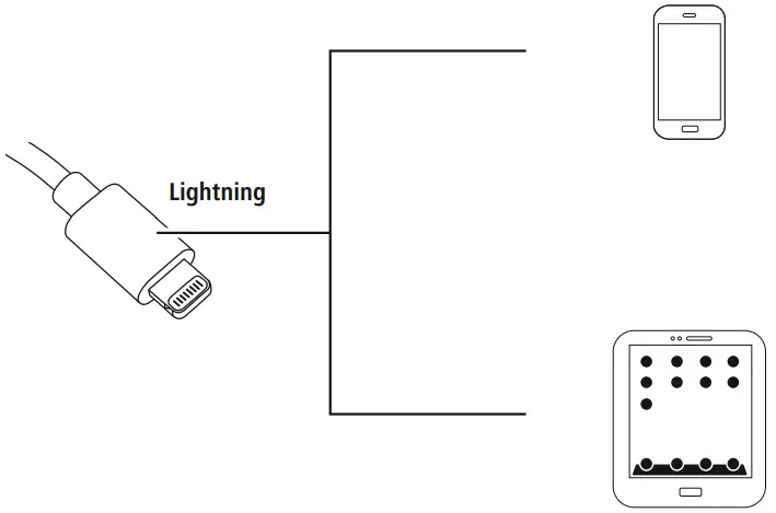 hama 00086403 Charger Kit - Lightning