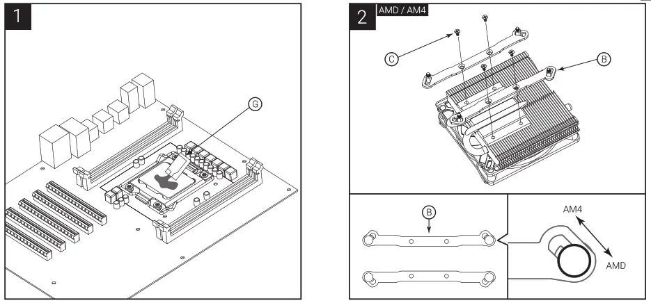 AeroCool Verkho 2 Slim CPU Air Cooler - Fig4