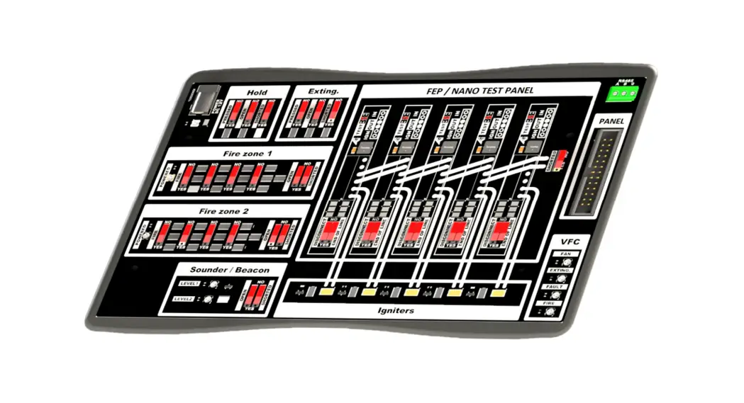 N2kb Ftm Testpanel For Nano Fire Detection And Extinguishing Control System User Manual
