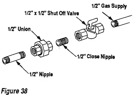 SUPERIOR 8000 Series Decorative Gas Fireplace - ceiling 5
