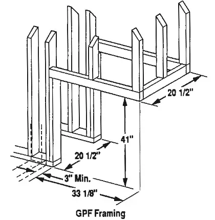 SUPERIOR 8000 Series Decorative Gas Fireplace - installation 2