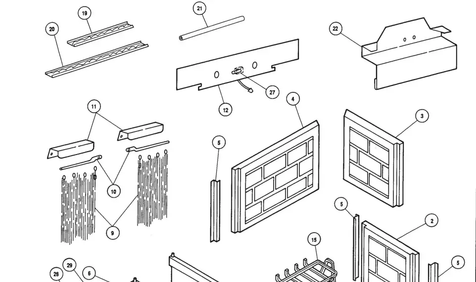 SUPERIOR 8000 Series Decorative Gas Fireplace - overview 1