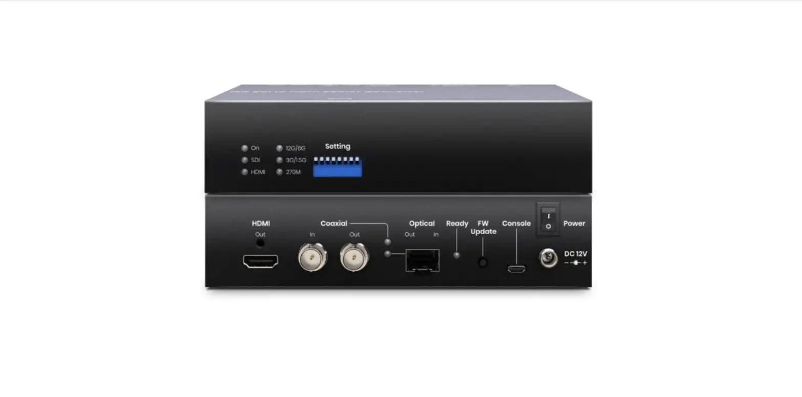 Sc T Sdi01-12g 12g-sdi To 4k Hdmi Converter User Manual Sc T Sdi01-12g 12g-sdi To 4k Hdmi Converter User Manual