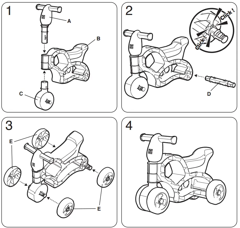Grow n up 1006 SmartStart Bike - fig 2
