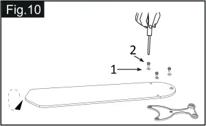 LaSalle Bristol Light Ceiling Fan 36 FIG 10