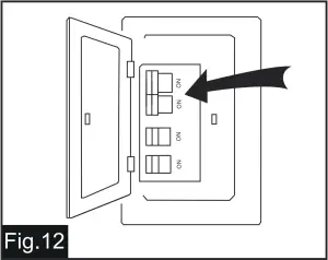LaSalle Bristol Light Ceiling Fan 36 FIG 12