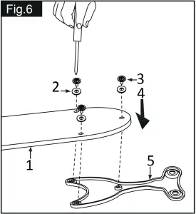 LaSalle Bristol Light Ceiling Fan 36 FIG 6