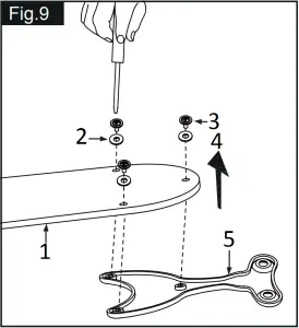 LaSalle Bristol Light Ceiling Fan 36 FIG 9