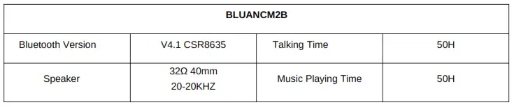 TEAC BLUANCM2B Active Noise Cancelling