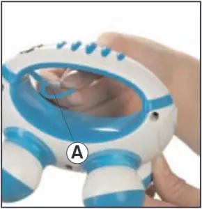 Homedics PM-50 Mini Massager Battery Operated Massager A