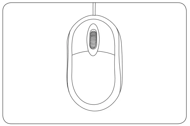 hama 00182600 3 Button Mouse -mc