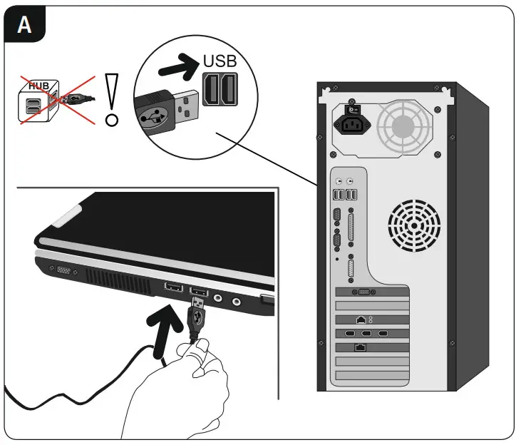 hama 00182600 3 Button Mouse -mc1