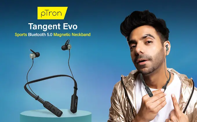 Ptron Tangent Evo Bluetooth Headphones Instruction Manual