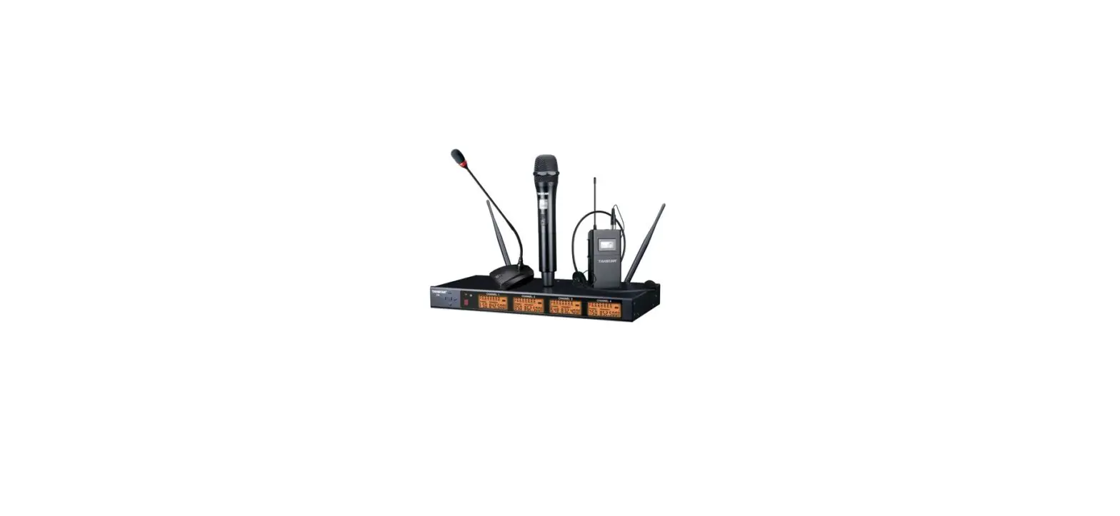 Takstar X4 Uhf Wireless Microphone User Manual