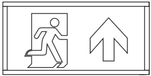 NET LED 60598 1 FXBX LED Emergency Exit Box - icon