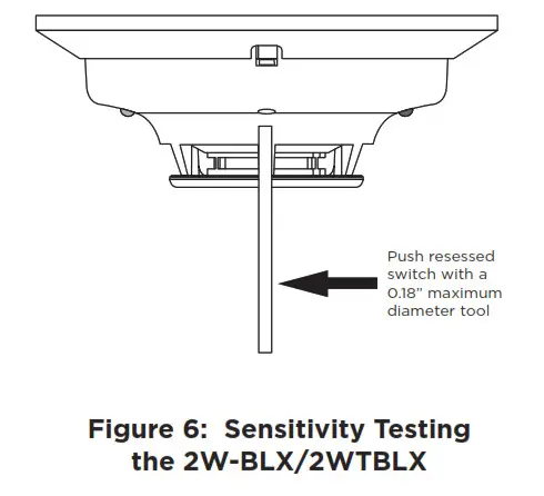 DMP 2W-BLX Addressable Smoke Detector- Fig 6