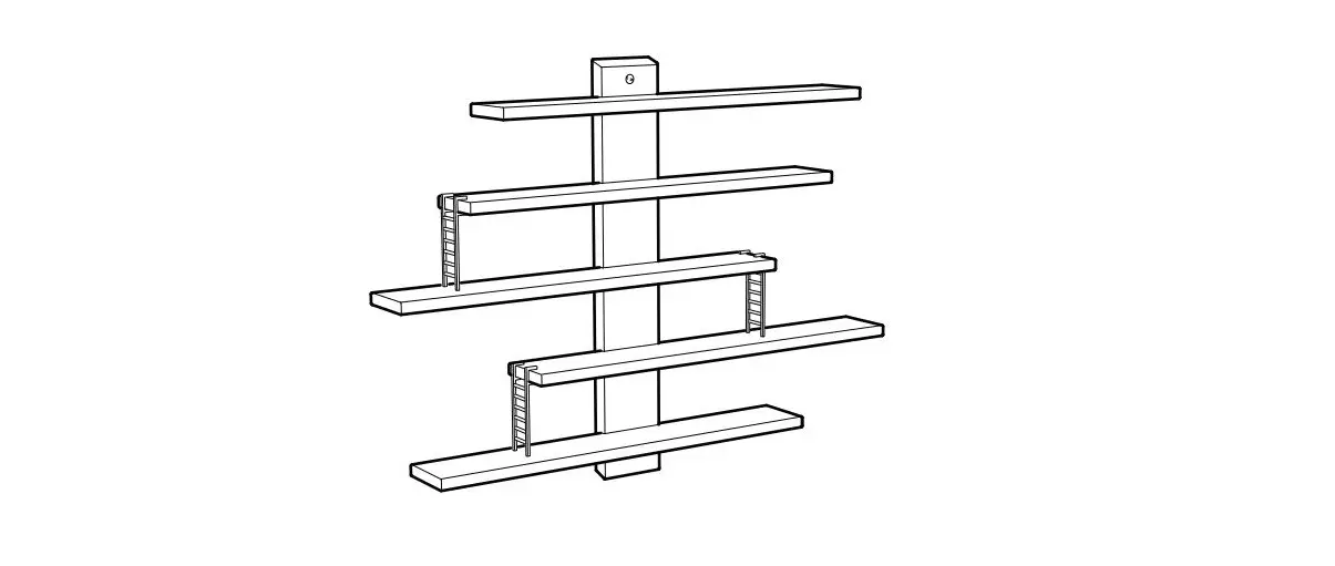Ikea 303.818.52 Lustigt Wall Shelf Instruction Manual Ikea 303.818.52 Lustigt Wall Shelf Instruction Manual