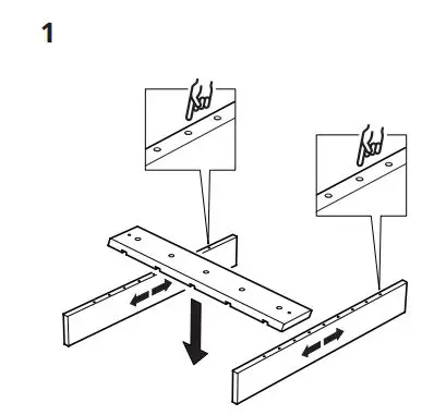 IKEA 303.818.52 LUSTIGT Wall Shelf Instruction fig3