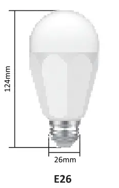 novostella NTB09-RGBCW-US-3 Smart LED Bulb FIG 2