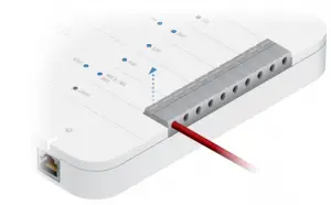 a close up of a computer