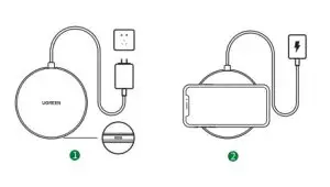 UGREEN CD186 Wireless Charger - power suply