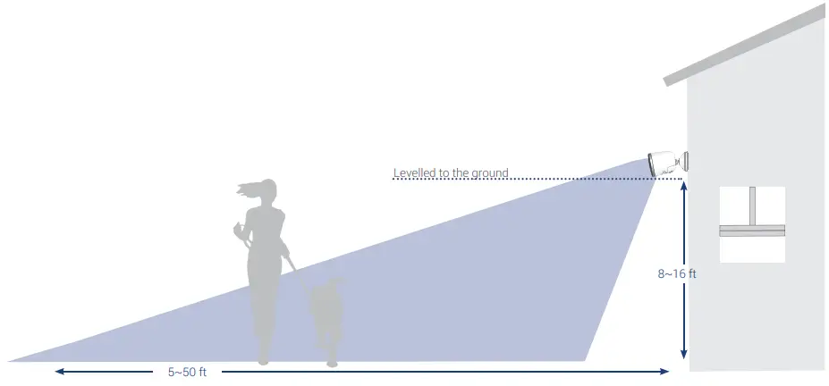 LOREX W482CAD Series 2K Wi-Fi Camera - Optimize Motion Detection