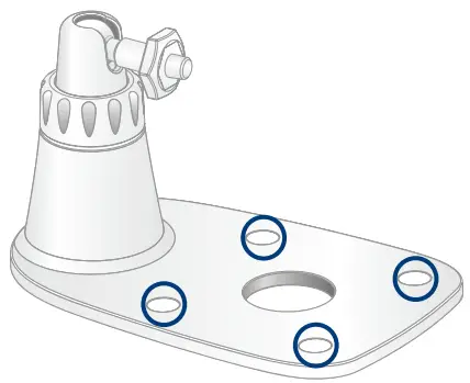 LOREX W482CAD Series 2K Wi-Fi Camera - plugs