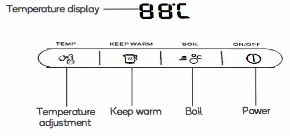 kogan KASMKTOCHBB Double Walled Smart Kettle fig 2