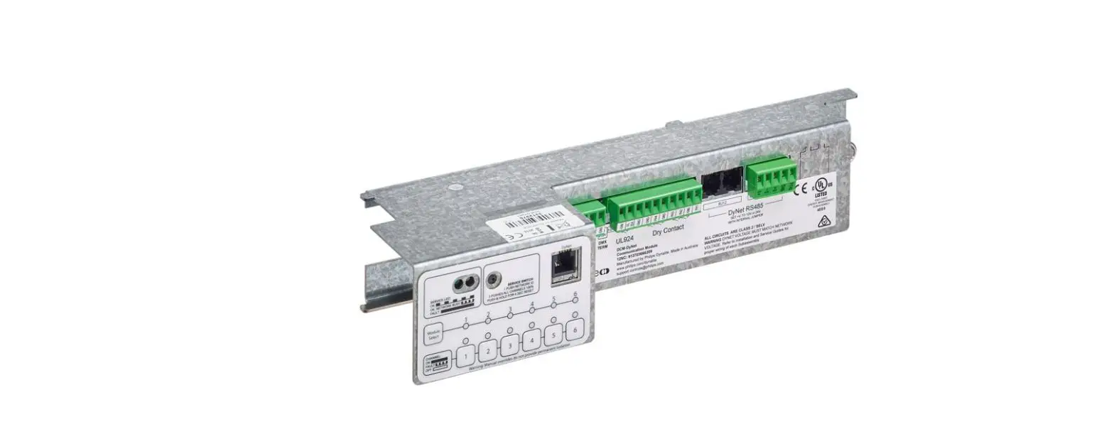 Philips Dcm-dynet Communications Module Instruction Manual Philips Dcm-dynet Communications Module Instruction Manual