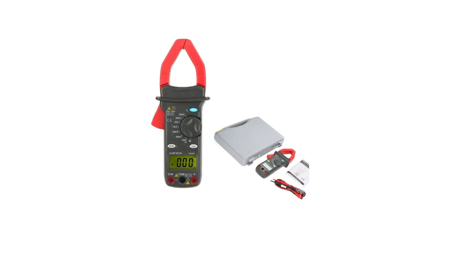Mastech Ms2001 Digital Clamp Meter User Guide