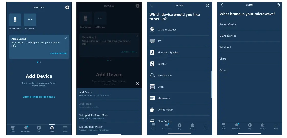 SHARP Smart Countertop Microwave Oven - PAIRING PROCESS