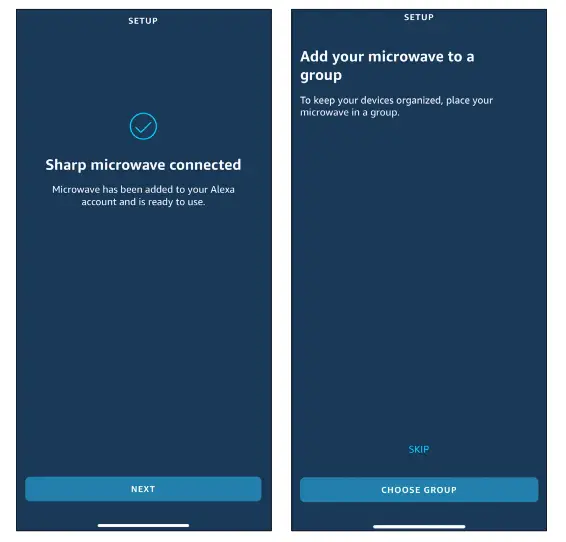 SHARP Smart Countertop Microwave Oven - SETUP 3