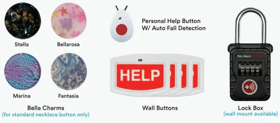 Bay Alarm Medical 003L In Home Medical Alert System - Packages