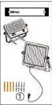 V-TAC VT-788-10 LED Solar Floodlight 1